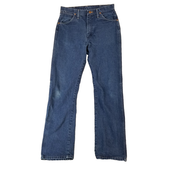 Wrangler jeans men's 32x32 cowboy cut straight 13MWZW blue denim pants retro - Picture 1 of 14